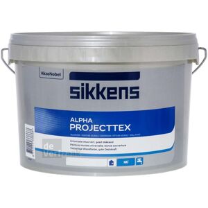 Sikkens Alpha Projecttex - Wit - 2,5L - Muurverf Sikkens Alpha Projecttex - Wit - 2,5L - Muurverf