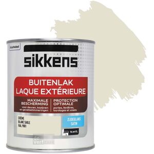 Sikkens Buitenlak Zijdeglans - RAL 9001 Sikkens Buitenlak Zijdeglans - RAL 9001