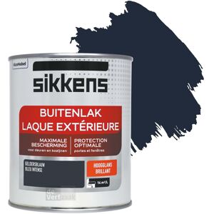 Sikkens Buitenlak Hoogglans - Geldersblauw Sikkens Buitenlak Hoogglans - Geldersblauw