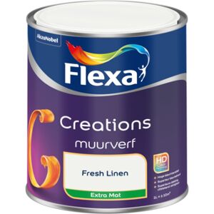 Flexa Creations Muurverf Extra Mat - Fresh Linen Flexa Creations Muurverf Extra Mat - Fresh Linen