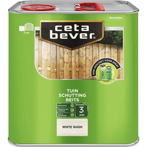 Cetabever Schuttingbeits Mat - White Wash - 2,5 liter Cetabever Schuttingbeits Mat - White Wash - 2,5 liter