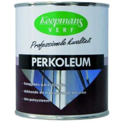 Koopmans Perkoleum Hoogglans Dekkend Donkerbruin 750 ml Koopmans Perkoleum Hoogglans Dekkend Donkerbruin 750 ml