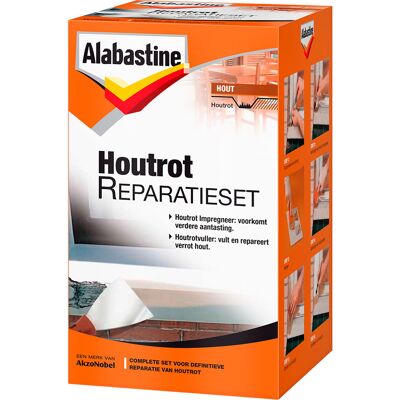 Alabastine Houtrot Reparatieset - 500 gram Alabastine Houtrot Reparatieset - 500 gram