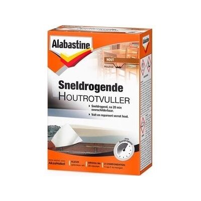 Alabastine Sneldrogende Houtrotvuller (2K) - 465 gram Alabastine Sneldrogende Houtrotvuller (2K) - 465 gram