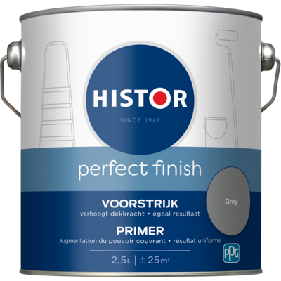 Histor Perfect Finish Voorstrijk - Grey - 2,5 liter Histor Perfect Finish Voorstrijk - Grey - 2,5 liter