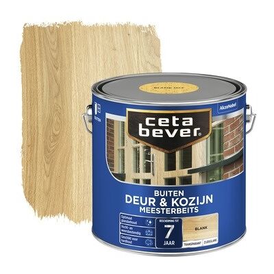 Cetabever Meesterbeits Deur en Kozijn Transparant Zijdeglans - Blank Cetabever Meesterbeits Deur en Kozijn Transparant Zijdeglans - Blank