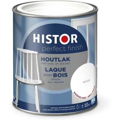 Histor Perfect Finish Houtlak Hoogglans - Wit Histor Perfect Finish Houtlak Hoogglans - Wit