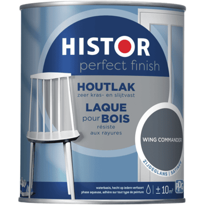 Histor Perfect Finish Houtlak Zijdeglans - Wing Commander Histor Perfect Finish Houtlak Zijdeglans - Wing Commander