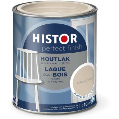 Histor Perfect Finish Houtlak Zijdeglans - Cocoa Cream Histor Perfect Finish Houtlak Zijdeglans - Cocoa Cream