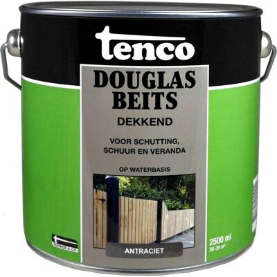 Tenco Douglas Beits 2,5L - Waterbasis, Weerbestendig, Sneldrogend - Houtverf Tenco Douglas Beits 2,5L - Waterbasis, Weerbestendig, Sneldrogend - Houtverf