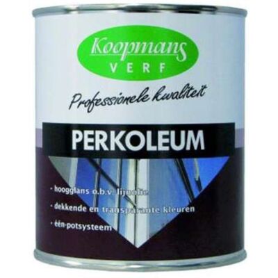 Koopmans Perkoleum Hoogglans Dekkend - Donkergrijs Koopmans Perkoleum Hoogglans Dekkend - Donkergrijs