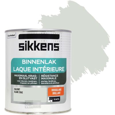 Sikkens Hoogglans Binnenlak - Kalkwit 0,75L Sikkens Hoogglans Binnenlak - Kalkwit 0,75L