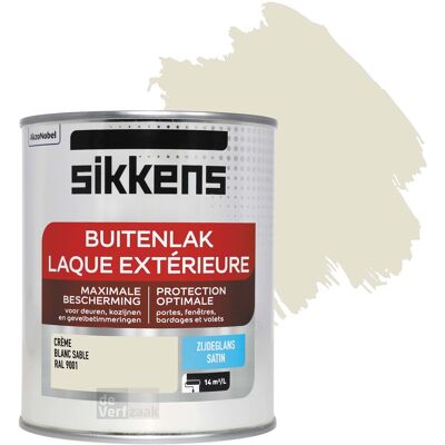 Sikkens Buitenlak Zijdeglans - RAL 9001 Sikkens Buitenlak Zijdeglans - RAL 9001