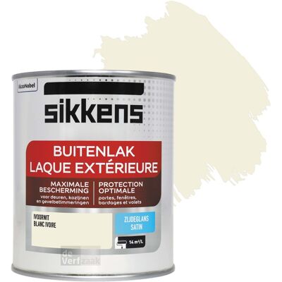 Sikkens Buitenlak Zijdeglans - Ivoorwit Sikkens Buitenlak Zijdeglans - Ivoorwit