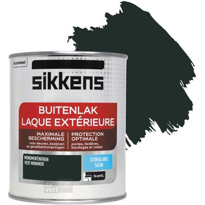 Sikkens Buitenlak Zijdeglans - Monumentengroen Sikkens Buitenlak Zijdeglans - Monumentengroen
