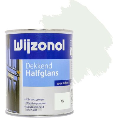 Wijzonol Dekkend Halfglans 750 ml 9104 Wit Wijzonol Dekkend Halfglans 750 ml 9104 Wit