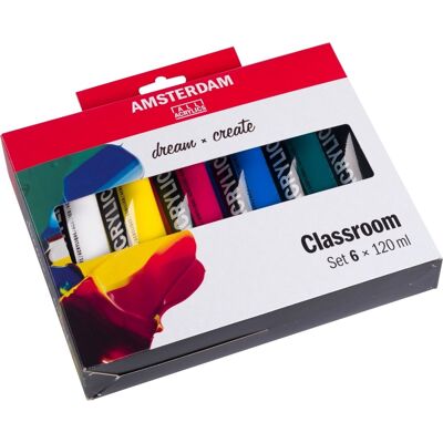 Royal Talens Amsterdam Acrylverf Educatie Set - Verfset Royal Talens Amsterdam Acrylverf Educatie Set - Verfset