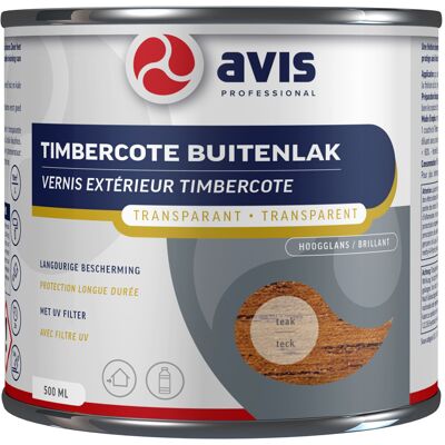 Avis Timbercote Transparant Hoogglans - Teak Avis Timbercote Transparant Hoogglans - Teak