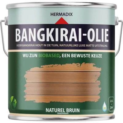 Hermadix Bangkirai Olie - 2,5 liter 8713375008268 Verf Hermadix Bangkirai Olie - 2,5 liter 8713375008268 Verf