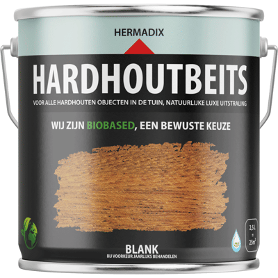 Hermadix Hardhoutbeits - 2,5 liter Hermadix Hardhoutbeits - 2,5 liter