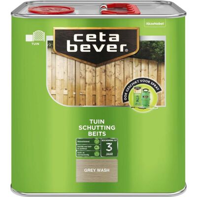 Cetabever Schuttingbeits Mat - Grey Wash - 2,5 liter Cetabever Schuttingbeits Mat - Grey Wash - 2,5 liter