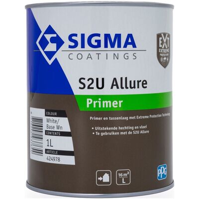 Sigma S2U Allure Primer - Wit - 500 ml - Primer Sigma S2U Allure Primer - Wit - 500 ml - Primer