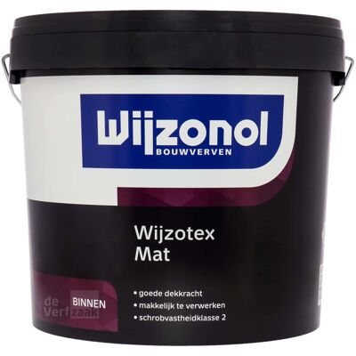 Wijzonol Wijzotex Mat - RAL 9010 Wijzonol Wijzotex Mat - RAL 9010