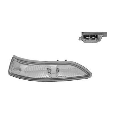 Van Wezel Model 1698200521 Witte Knipperlicht - Zijspiegel Van Wezel Model 1698200521 Witte Knipperlicht - Zijspiegel