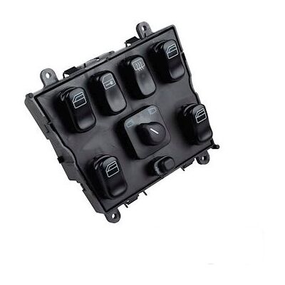 Deurraamschakelaar JP Group - Geschikt voor Mercedes-Benz M-Klasse - Middenconsole - Achterruitverwarming Deurraamschakelaar JP Group - Geschikt voor Mercedes-Benz M-Klasse - Middenconsole - Achterruitverwarming
