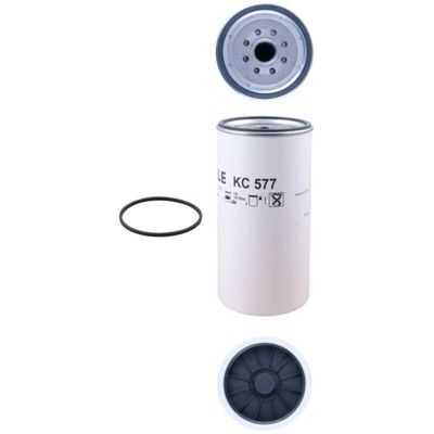 MAHLE ORIGINAL KC 577D Brandstoffilter - Gedraaid, voor IVECO MAHLE ORIGINAL KC 577D Brandstoffilter - Gedraaid, voor IVECO