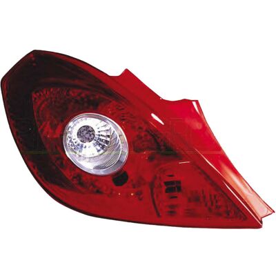 PRASCO OP0344154 - Opel Corsa D Linkerachterlicht Wit/rood PRASCO OP0344154 - Opel Corsa D Linkerachterlicht Wit/rood