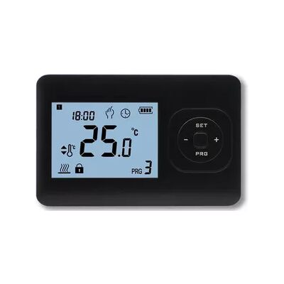 Quality Heating CV Klokthermostaat - Digitaal - Aan/Uit - Zwart Quality Heating CV Klokthermostaat - Digitaal - Aan/Uit - Zwart