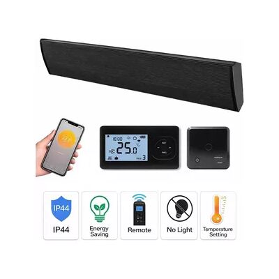 Quality Heating Infrarood terrasheater Thermolux met wifi en thermostaat Quality Heating Infrarood terrasheater Thermolux met wifi en thermostaat
