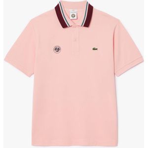 Heren Lacoste Sport Roland-Garros Sport Edition Umpire Poloshirt in Roze Heren Lacoste Sport Roland-Garros Sport Edition Umpire Poloshirt in Roze