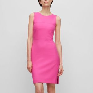 Dames Boss Deca Dress in Roze Dames Boss Deca Dress in Roze