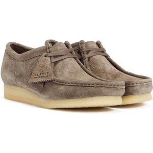 Clarks Originals Wallabee Suede Herenschoenen Donkergrijs Veterschoenen Clarks Originals Wallabee Suede Herenschoenen Donkergrijs Veterschoenen
