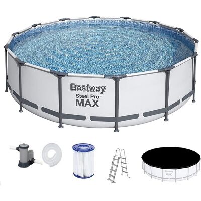 Viking Bestway Steel Pro Max 549 cm - Groot Zwembad voor Gezinnen met Complete Set Viking Bestway Steel Pro Max 549 cm - Groot Zwembad voor Gezinnen met Complete Set