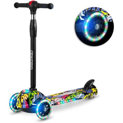 Viking Veilige kinderstep met LED-verlichting - Ideaal om te leren steppen Viking Veilige kinderstep met LED-verlichting - Ideaal om te leren steppen