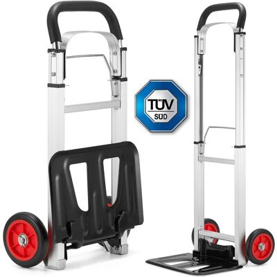 Viking Opvouwbare Steekwagen - Lichtgewicht Aluminium Steekkar - Tot 90 kg - Compact Ontwerp Viking Opvouwbare Steekwagen - Lichtgewicht Aluminium Steekkar - Tot 90 kg - Compact Ontwerp