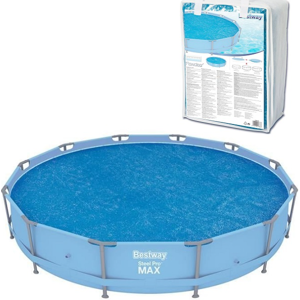 Viking Bestway Solar Cover 366 cm - Verwarmende Zwembadafdekking voor 12 Feet Pools Viking Bestway Solar Cover 366 cm - Verwarmende Zwembadafdekking voor 12 Feet Pools