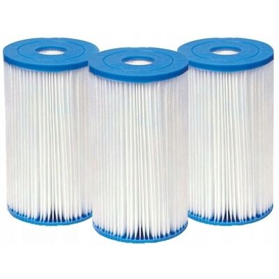 Viking Intex vervangingsfilters 3 stuks voor pomponderhoud en hygiëne Viking Intex vervangingsfilters 3 stuks voor pomponderhoud en hygiëne