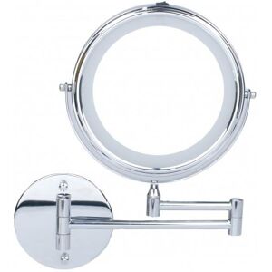Viking LED Make-up Spiegel met Vergroting - 20 cm Chroomstaal Viking LED Make-up Spiegel met Vergroting - 20 cm Chroomstaal