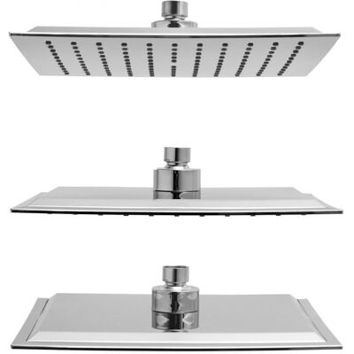 Viking chroom regendouche 25x25 cm moderne douche voor badkamer Viking chroom regendouche 25x25 cm moderne douche voor badkamer