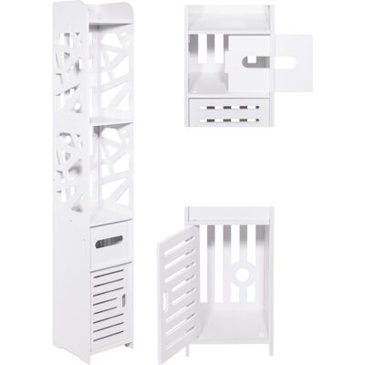 Viking Badkamerkast compact 5 planken voor babyproducten en badkameraccessoires Viking Badkamerkast compact 5 planken voor babyproducten en badkameraccessoires