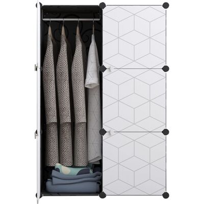 Viking Betaalbare modulaire kledingkast - Ideaal voor studenten Viking Betaalbare modulaire kledingkast - Ideaal voor studenten