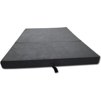 Viking Logeermatras grijs - opvouwbaar matras - 200x80x10 cm - campingmatras Viking Logeermatras grijs - opvouwbaar matras - 200x80x10 cm - campingmatras