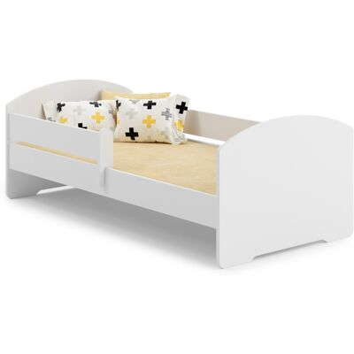 Viking Veilig en stijlvol peuterbed LUK - Overgang van ledikant naar kinderbed - 160x80 cm - wit Viking Veilig en stijlvol peuterbed LUK - Overgang van ledikant naar kinderbed - 160x80 cm - wit