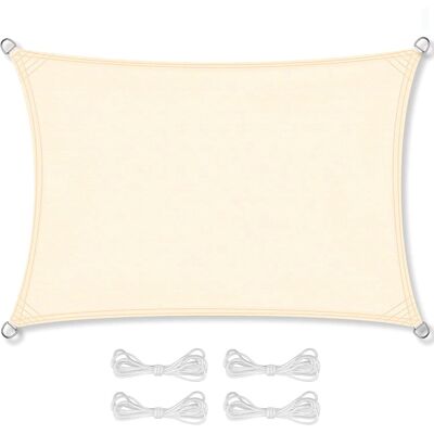 Viking UV-beschermend schaduwdoek 3x5m voor de tuin - Beige Viking UV-beschermend schaduwdoek 3x5m voor de tuin - Beige