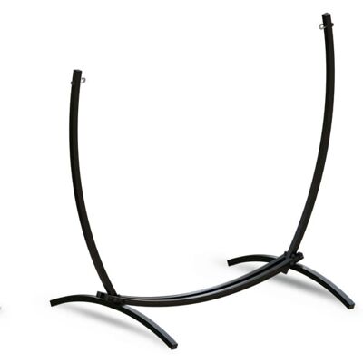 Viking Veilige 2-in-1 Hangmat & Schommel Standaard voor Gezinnen - Zwart Frame Viking Veilige 2-in-1 Hangmat & Schommel Standaard voor Gezinnen - Zwart Frame