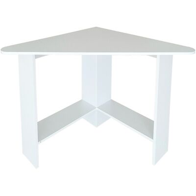 Viking Functioneel hoekbureau voor thuiswerken - wit gelamineerd spaanplaat - 102x74 cm Viking Functioneel hoekbureau voor thuiswerken - wit gelamineerd spaanplaat - 102x74 cm